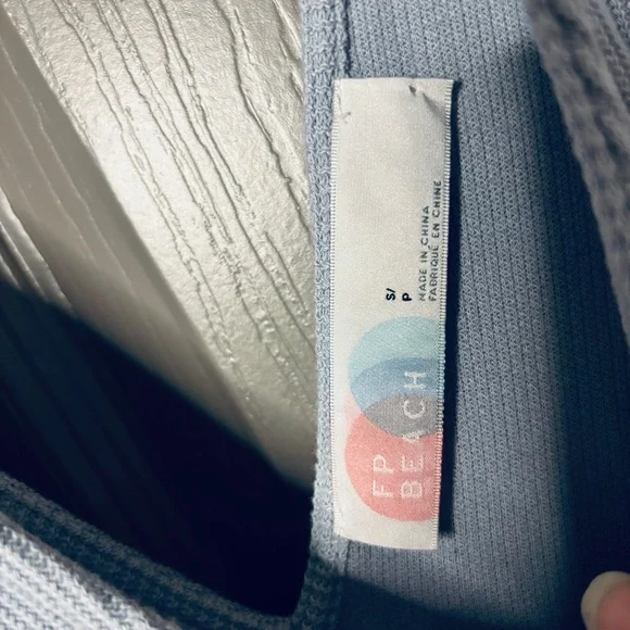 FREE PEOPLE BEACH | Avenue One-Piece Jumpsuit Cotton Oversized Wide Leg Size S - Picture 6 of 14